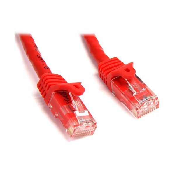 SYNX2711693 StarTech.com 3 ft Red Snagless Cat6 UTP Patch Cable