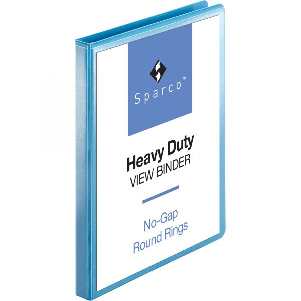 SPR19552 Sparco Premium 1/2" 3-Ring View Binder