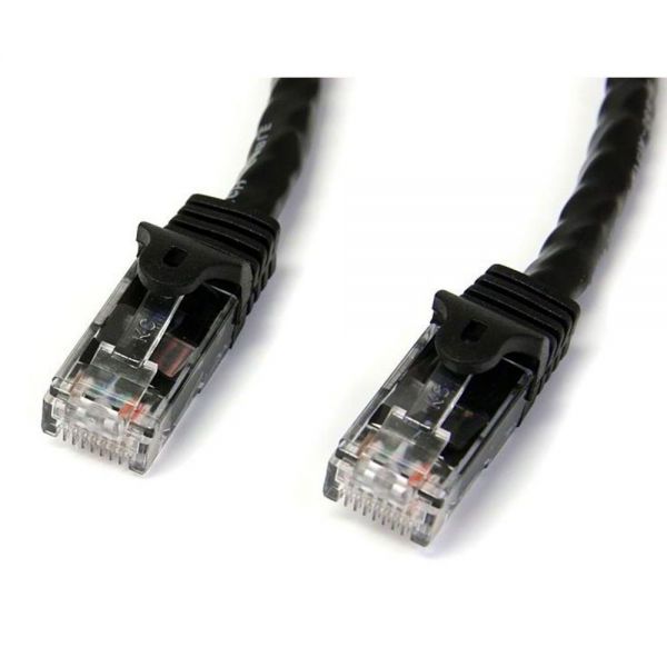 SYNX1770033 StarTech.com 7 ft Black Snagless Cat6 UTP Patch Cable - ETL Verified