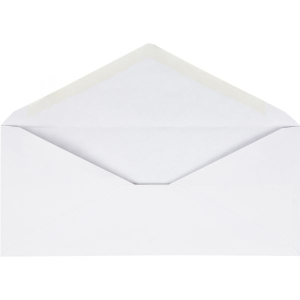 BSN99715 Business Source No. 10 V-Flap Envelopes