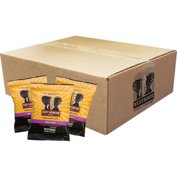 WCCEAB2OZ18CT Westrock East African Blend Ground Coffee Packs