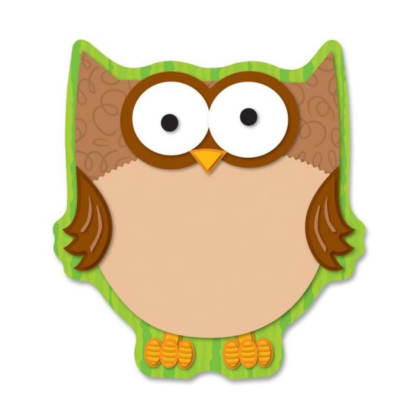 CDP151013 Carson-Dellosa Owl Note Pad