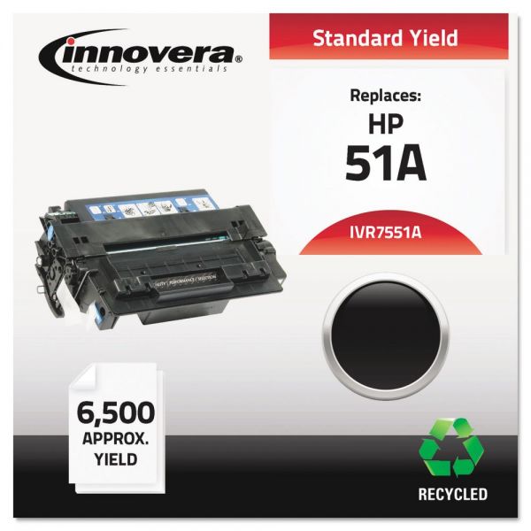 IVR7551A Innovera Remanufactured Q7551A (51A) Toner, Black