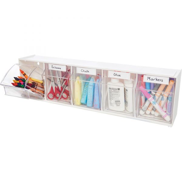 DEF20503OP deflecto Modular Tilt Bin Storage System