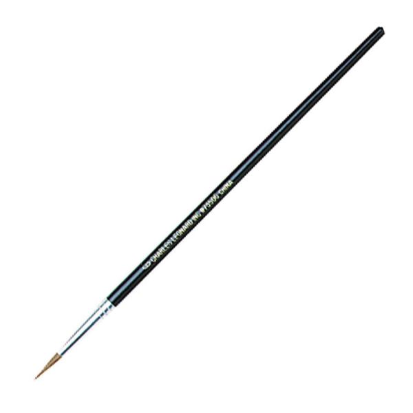 LEO73506 Charles Leonard Artist Brush, Size 6, Camel Hair, Round, 12/Pack