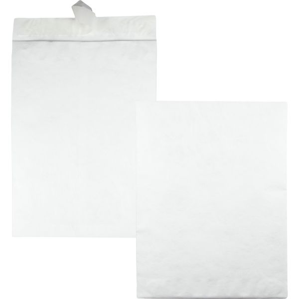 QUAR5106 Survivor Tyvek Jumbo Mailer, 14 1/4 x 20, White, 25/Box