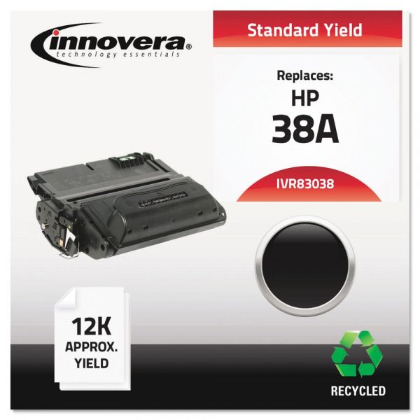 IVR83038 Innovera Remanufactured Q1338A (38A) Toner, Black