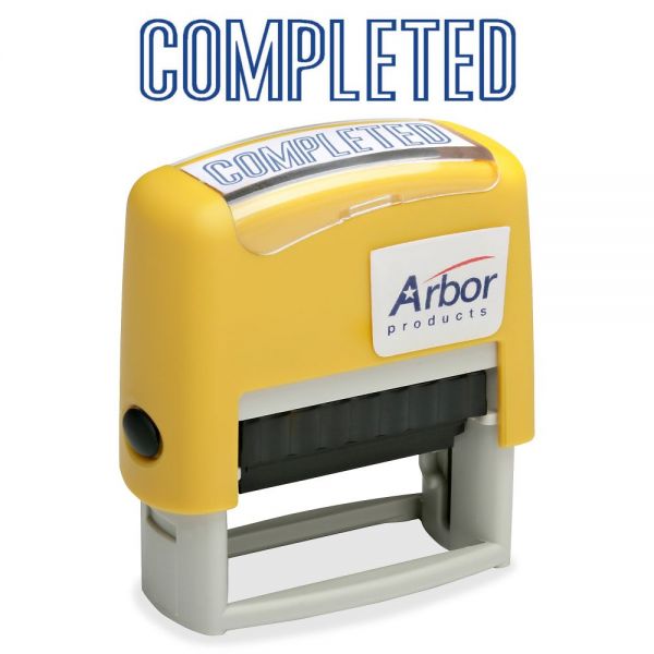 NSN3246955 SKILCRAFT Pre-inked 1-Clr Completed Message Stamp