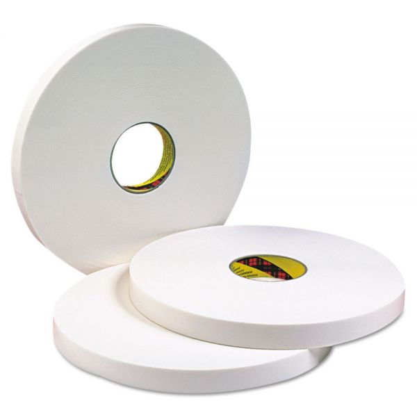 MMM2120006455 3M 4016 Double Coated Urethane Foam Tape, 1in x 36yd