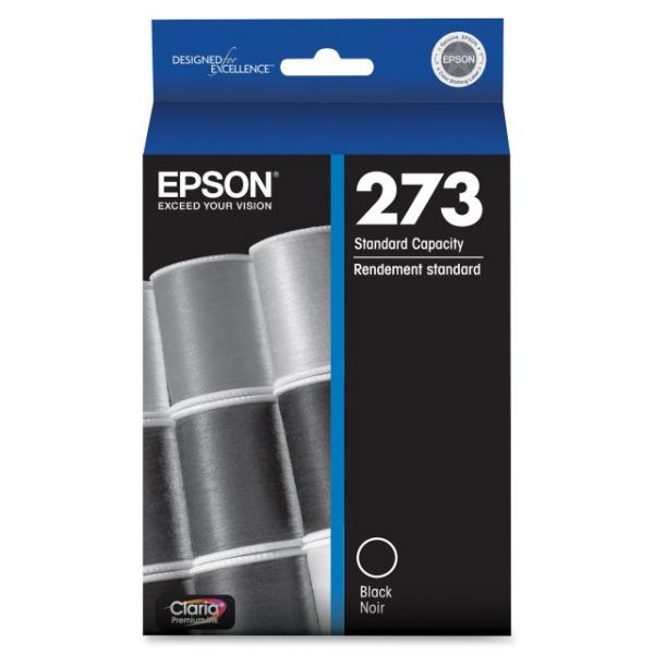 SYNX3539733 Epson 273 Claria Black Ink Cartridge (T272030)