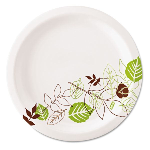 DXEUX7PATH Dixie Pathways Soak-Proof Shield Mediumweight Paper Plates, 6 7/8", 8 Pks/125,1000/Ct