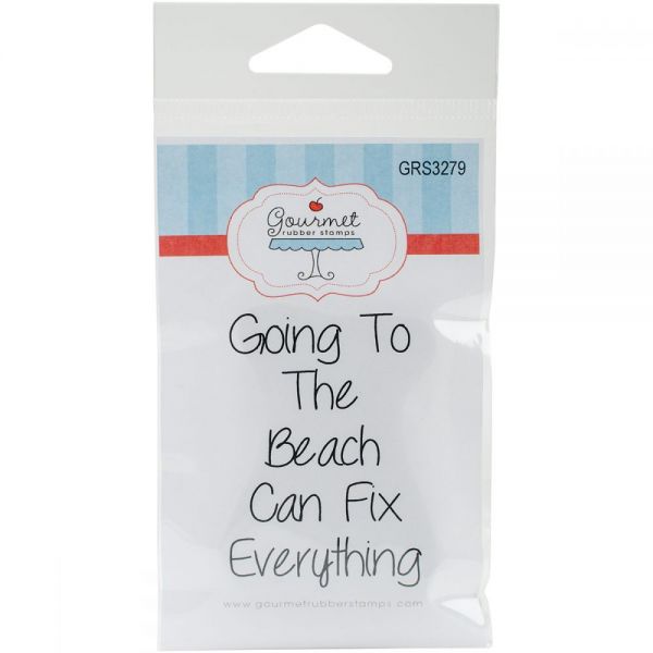 NOTM313388 Gourmet Rubber Stamps Cling Stamps 2.75"X4.75"