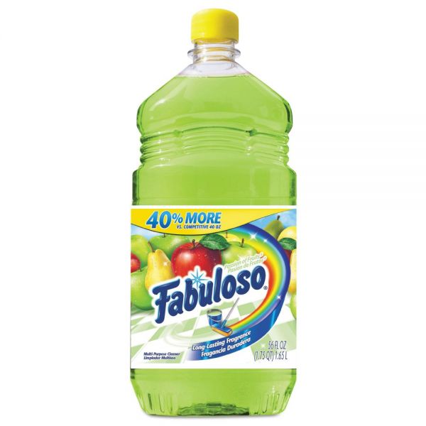 CPC53043 Fabuloso Multi-use Cleaner, Passion Fruit Scent, 56 oz, Bottle, 6/Carton
