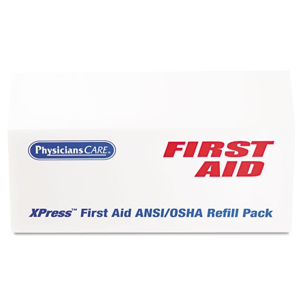 ACM90276 PhysiciansCare by First Aid Only XPRESS First Aid Kit Refill Pack, ANSI Compliant, 103-Pieces