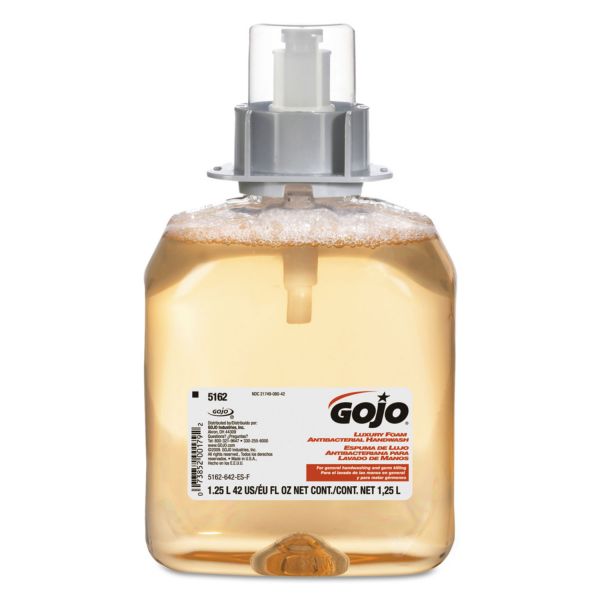 GOJ516203EA GOJO FMX-12 Foam Hand Wash, Fresh Fruit, FMX-12 Dispenser, 1250mL Pump