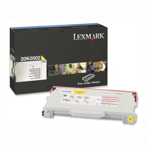 LEX20K0502 Lexmark 20K0502 Yellow Toner Cartridge