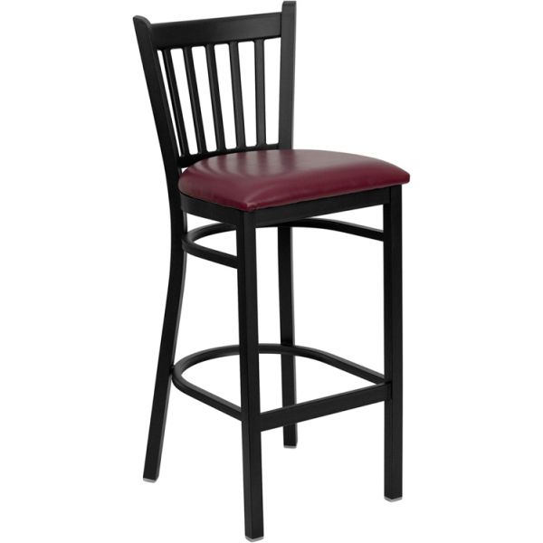FHFXUDG6R6BVRTBARBURVGG Flash Furniture HERCULES Series Vertical Back Barstool