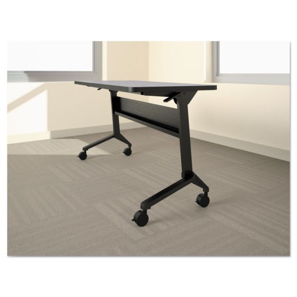 MLNLF60S5 Mayline Flip-n-Go Table Base, 58 3/4w x 21 1/4d x 27 7/8h, Black
