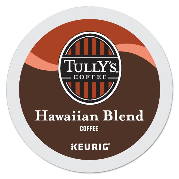 GMT6606CT Tully's Coffee Hawaiian Blend Coffee K-Cups, 96/Carton