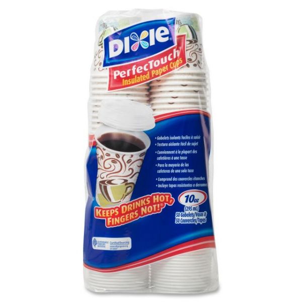 DXE5310COMBO6CT Dixie PerfecTouch Hot Cups
