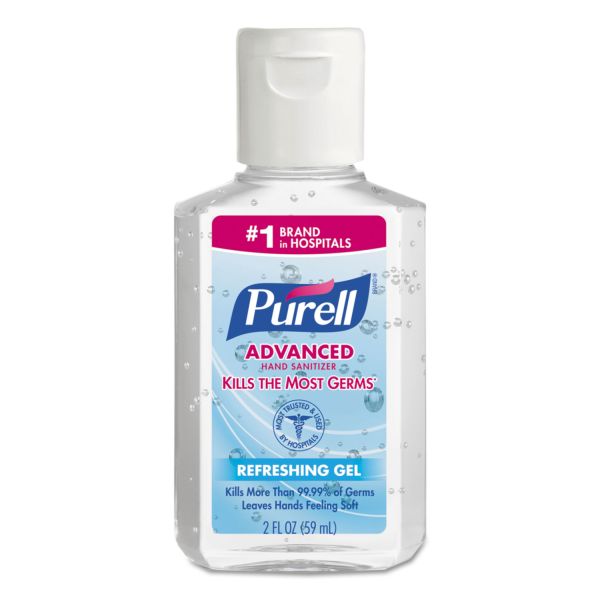 GOJ960524 PURELL Advanced Instant Hand Sanitizer, 2oz, Squeeze Bottle, 24/Carton