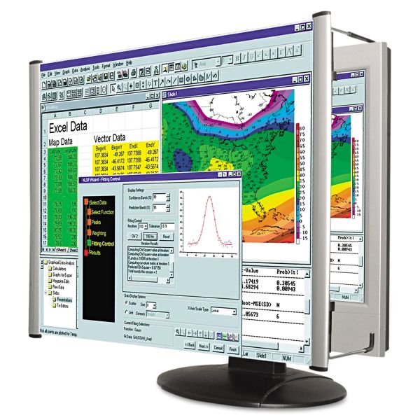KTKMAG19WL Kantek LCD Monitor Magnifier Filter, Fits 19"-20" Widescreen LCD, 16:10 Aspect Ratio