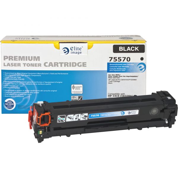 ELI75570 Elite Image Remanufactured HP CE320A Toner Cartridge