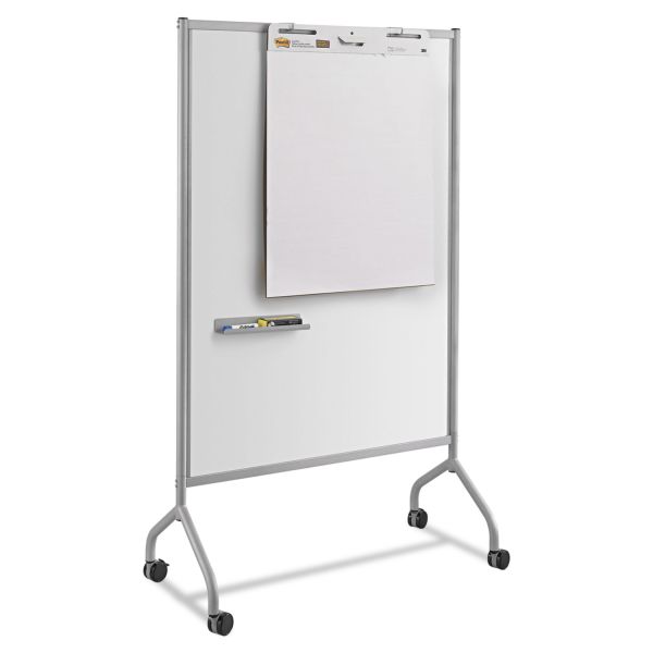 SAF8511GR Safco Impromptu Magnetic Whiteboard Collaboration Screen, 42w x 21 1/2d x 72h, Gray