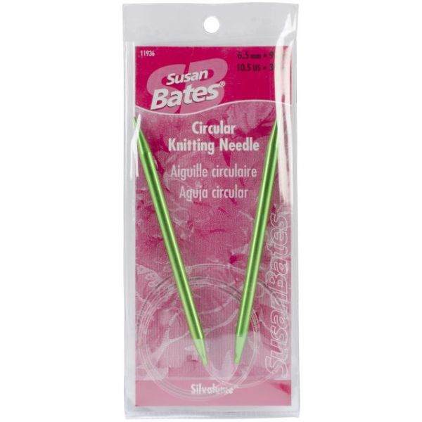 NOTM070704 Silvalume Circular Knitting Needles 36"