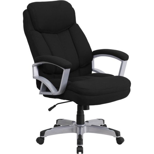 FHFGO18501FABGG Flash Furniture Big & Tall Executive Swivel Office Chair
