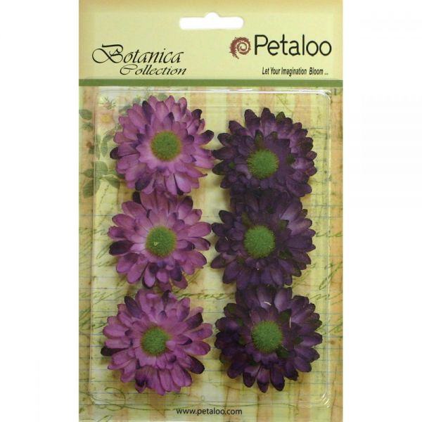 NOTM291245 Botanica Gerbera Daisies 1.75" 6/Pkg