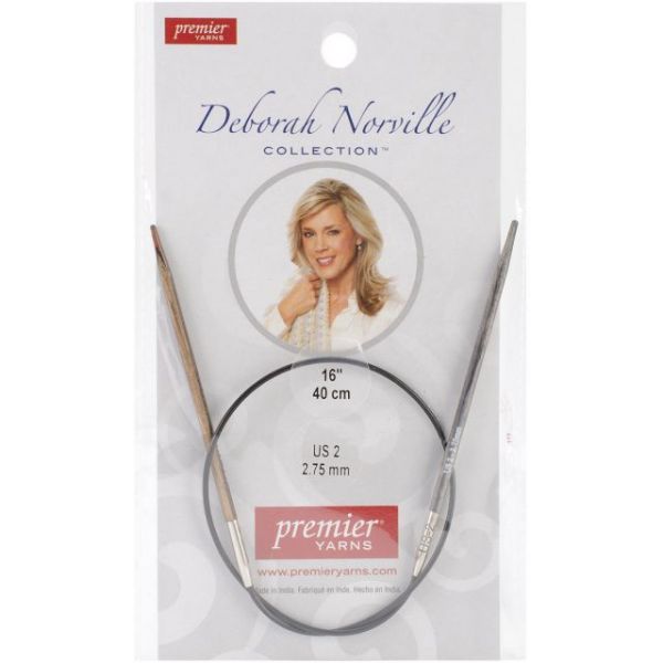 NOTM253293 Deborah Norville Fixed Circular Knitting Needles