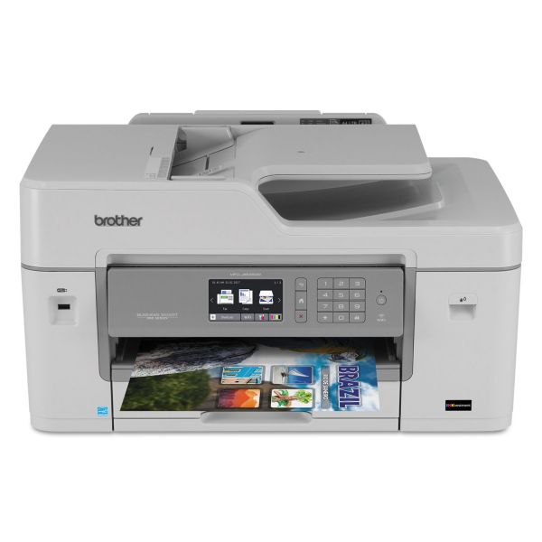 BRTMFCJ6535DW Brother Business Smart Pro MFC-J6535DW Color All-in-One with INKvestment Cartridges
