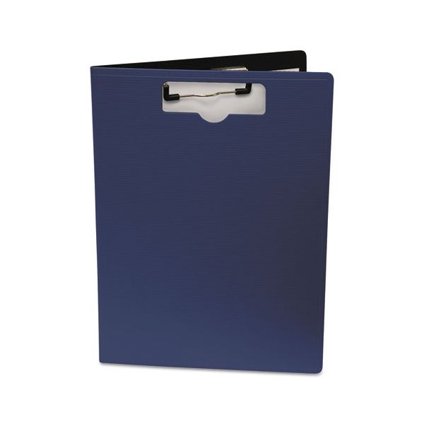 BAU61633 Mobile OPS Portfolio Clipboard With Low-Profile Clip, 1/2" Capacity, 8 1/2 x 11, Blue
