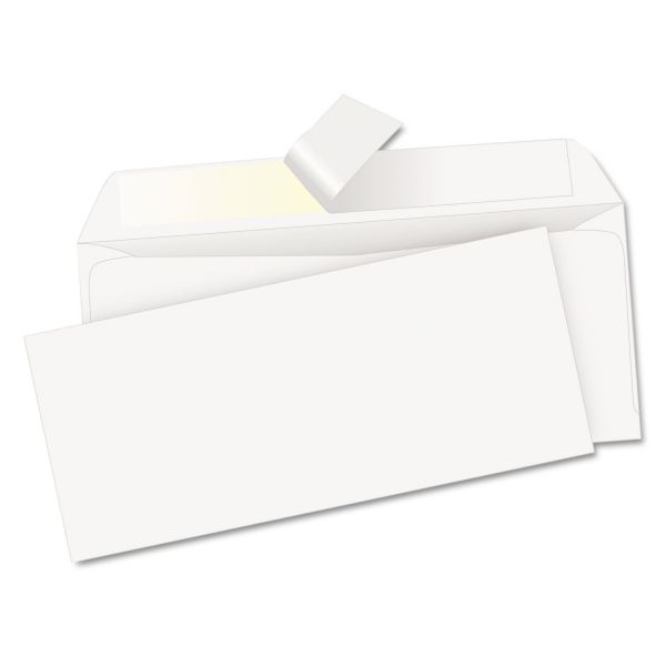 QUA69022 Quality Park Redi Strip Envelope, #10, 4 1/8 x 9 1/2, White, 500/Box