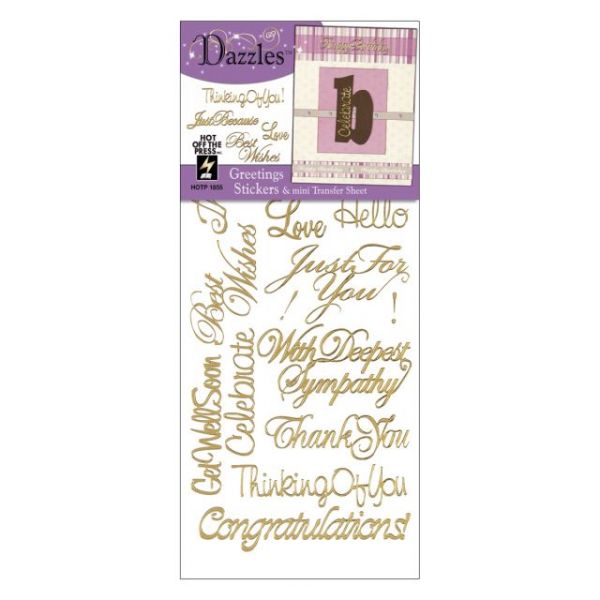 NOTM418795 Dazzles Stickers
