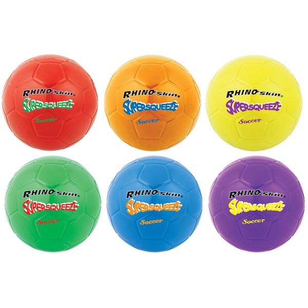 CSISQSBSET Champion Sports Super Squeeze Soccer Ball Set