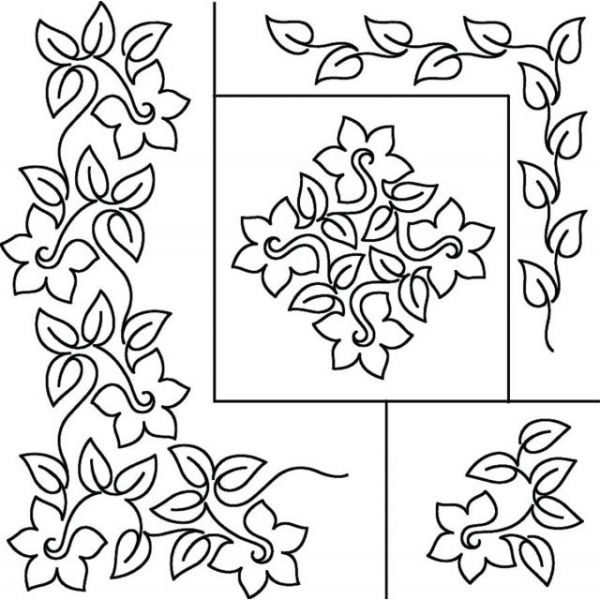 NOTM446879 Quilt Stencils By Patricia Ritter