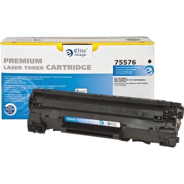 ELI75576 Elite Image Remanufactured HP 78A (CE278A) Toner Cartridge