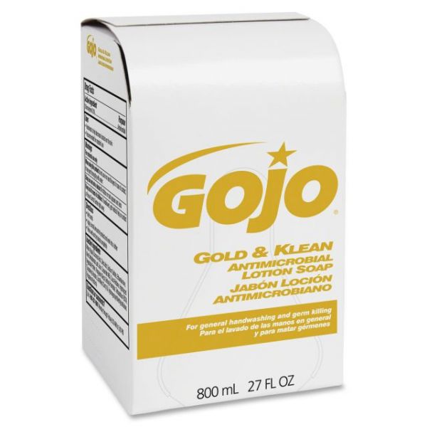 GOJ912712 Gojo Gold & Klean Antimicrobial Lotion Hand Soap Refill