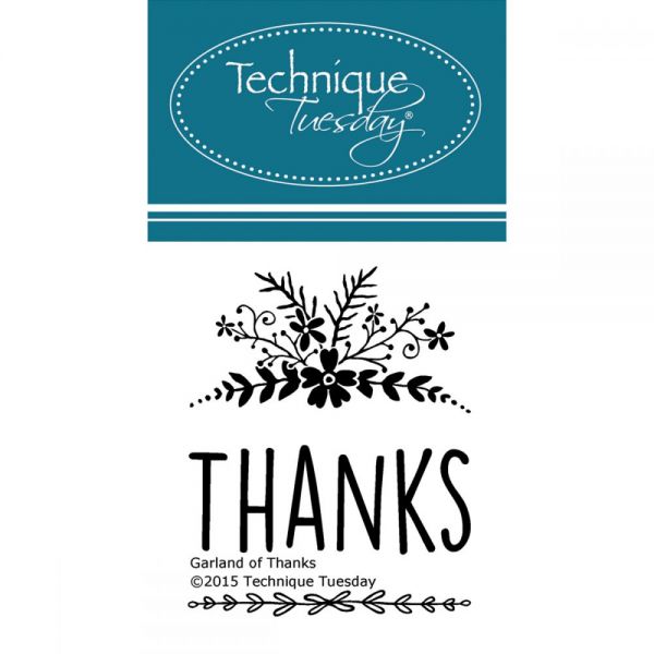 NOTM385910 Technique Tuesday Clear Stamps 2"X2.5"