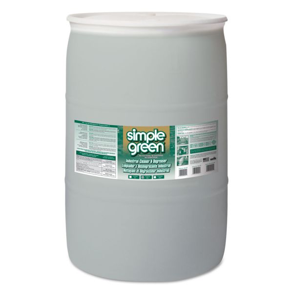 SMP13008 Simple Green Industrial Cleaner & Degreaser, Concentrated, 55 gal Drum