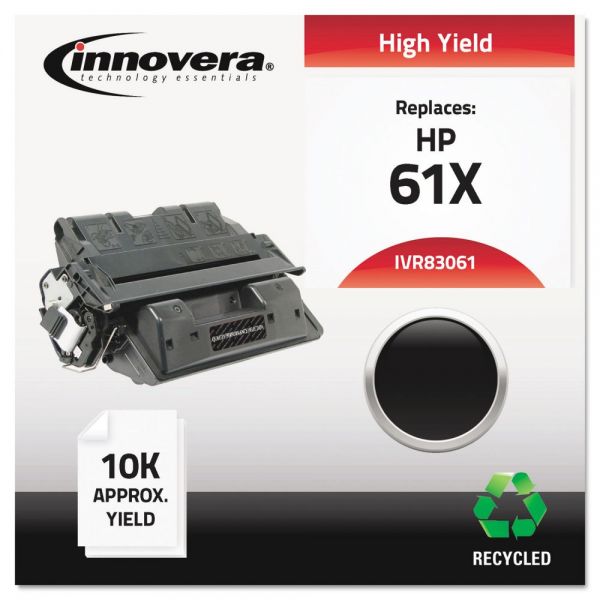 IVR83061 Innovera Remanufactured C8061X (61X) High-Yield Toner, Black
