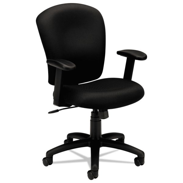 BSXVL220VA10 HON VL220 Series Mid-Back Task Chair, Black