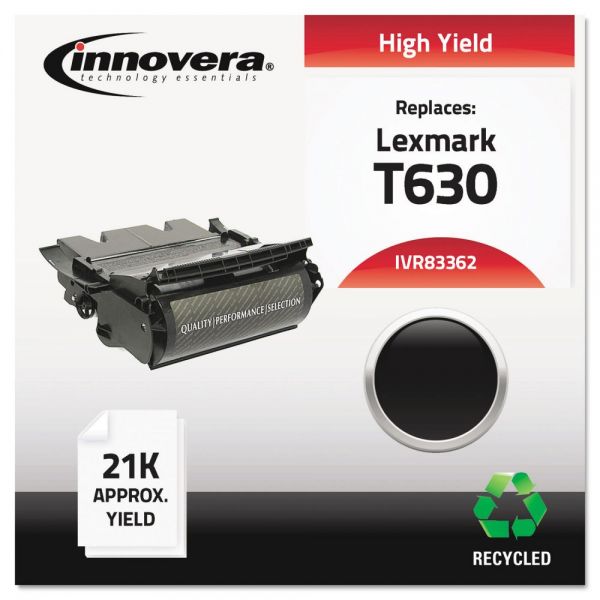 IVR83362 Innovera Remanufactured 12A7362 (T630) High-Yield Toner, Black