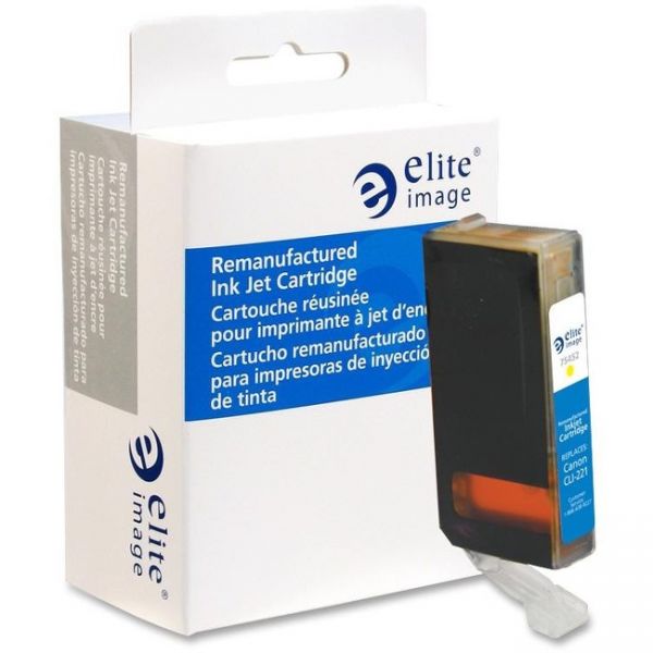 ELI75452 Elite Image Remanufactured Canon CLI-221Y Ink Cartridge