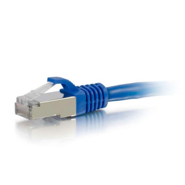 SYNX3638043 25ft Cat6 Snagless Shielded (STP) Network Patch Cable - Blue