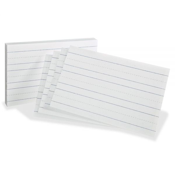 OXF46002 Oxford Primary Ruled Index Cards