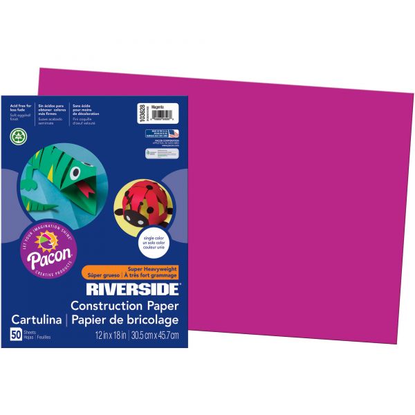 PAC103628 Pacon Groundwood Construction Paper