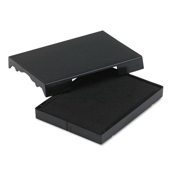 USSP4727BK Identity Group Trodat T4727 Dater Replacement Pad, 1 5/8 x 2 1/2, Black